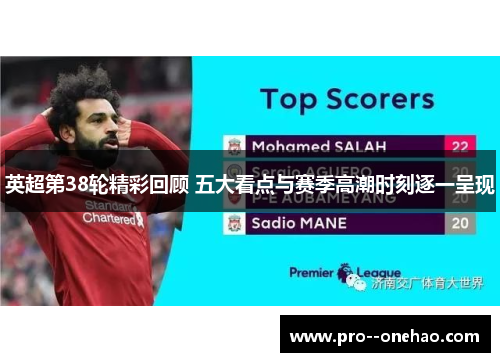 英超第38轮精彩回顾 五大看点与赛季高潮时刻逐一呈现