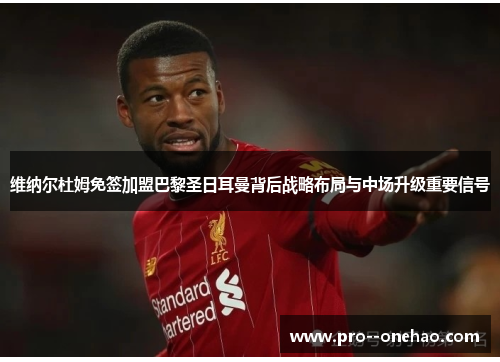 维纳尔杜姆免签加盟巴黎圣日耳曼背后战略布局与中场升级重要信号 维纳尔杜姆免签加盟巴黎圣日耳曼背后战略布局与中场升级重要信号